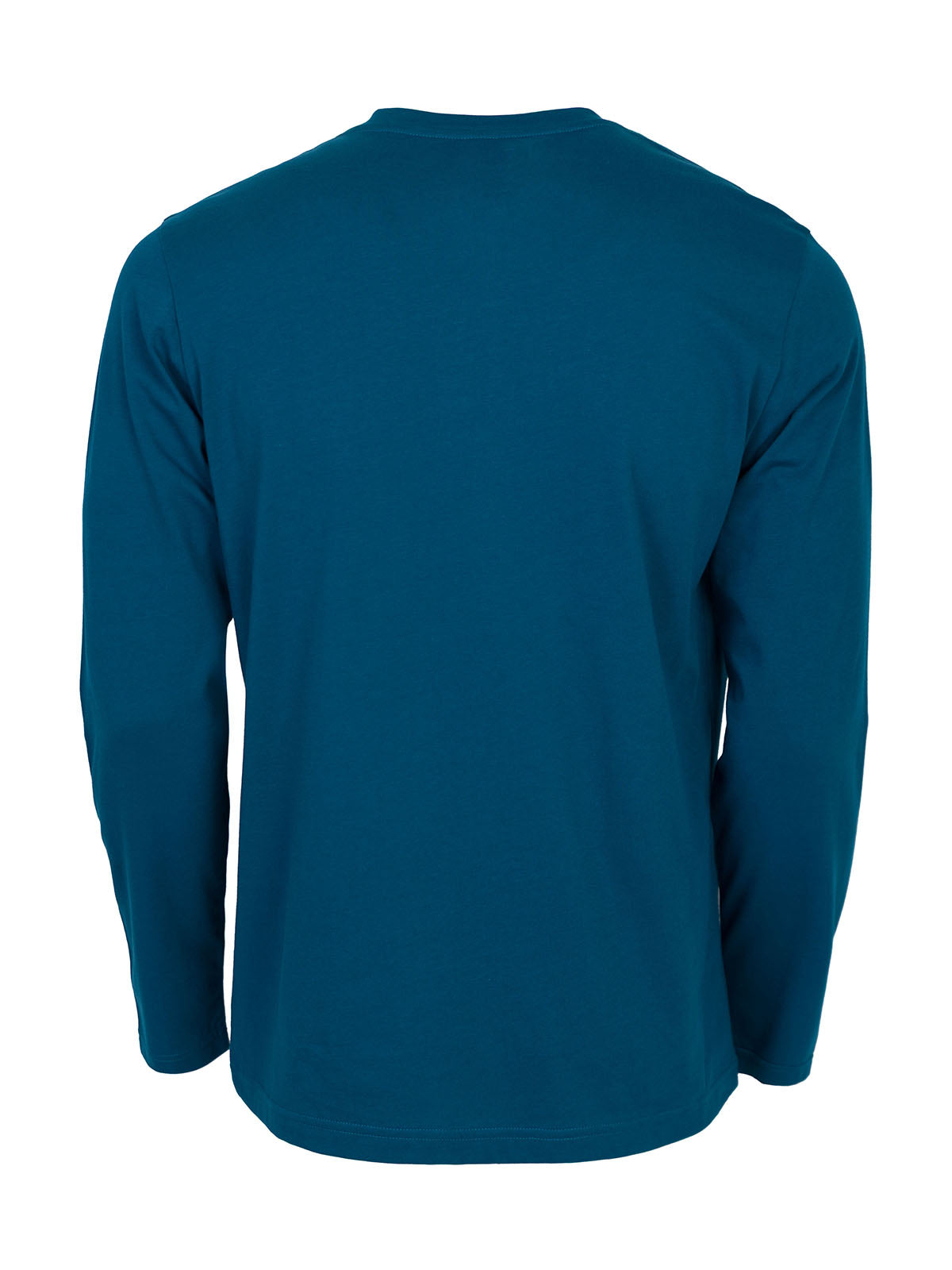 Блуза в цвят петрол с ефектен принт