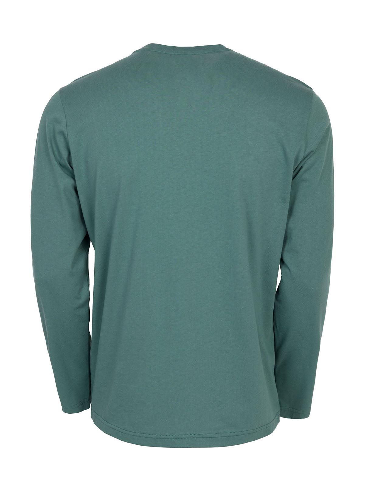 Блуза в цвят смарагд с цветен принт