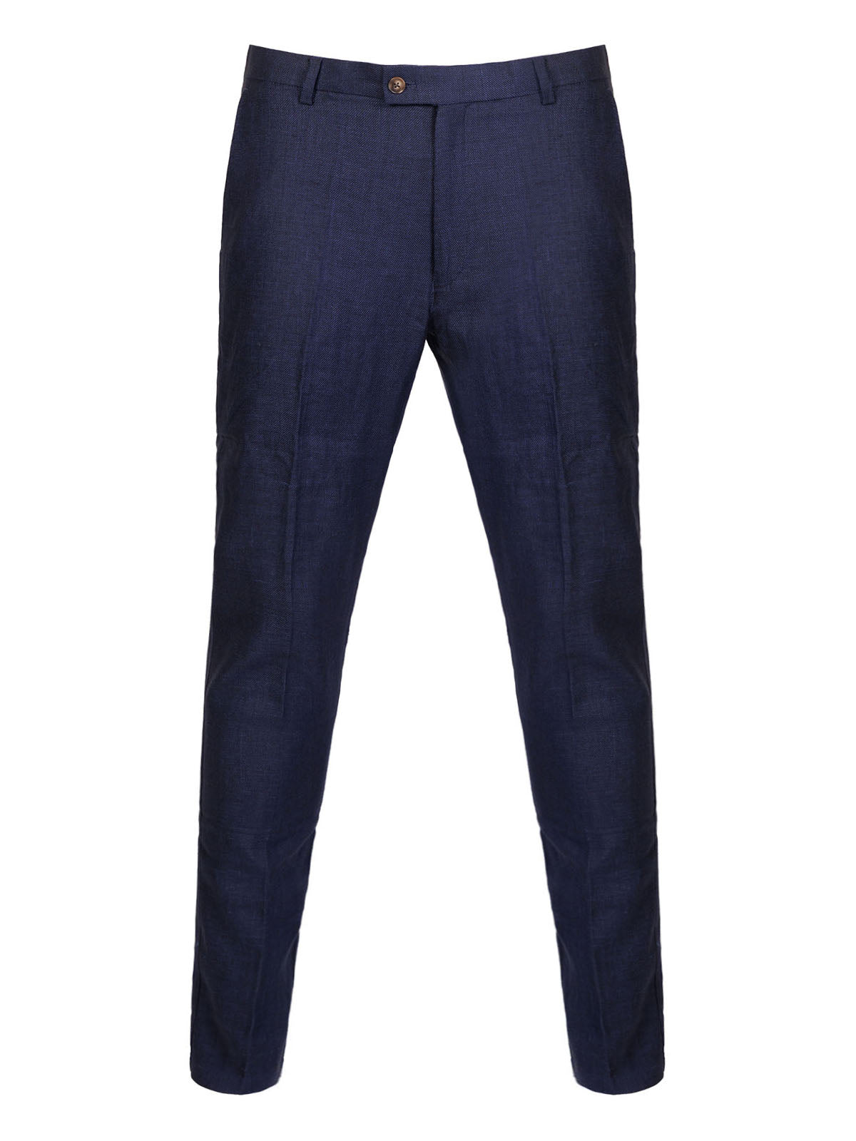 Ленен панталон в тъмно синьо