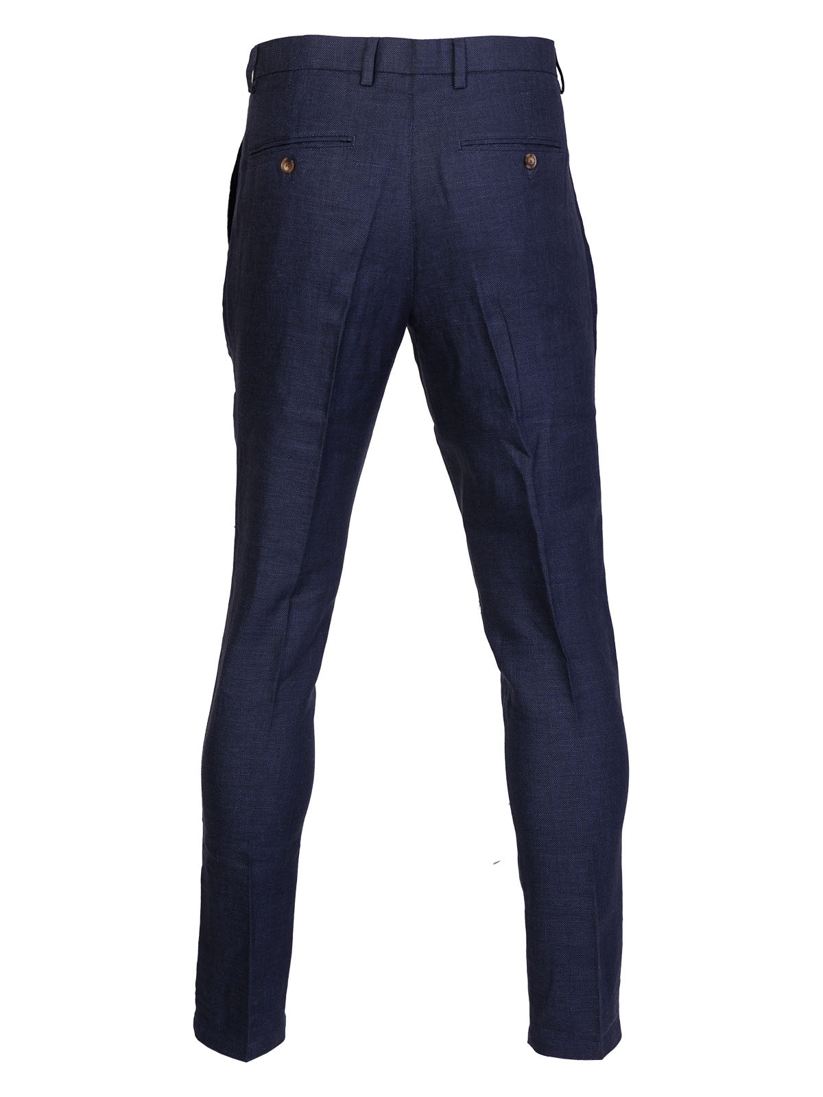 Ленен панталон в тъмно синьо