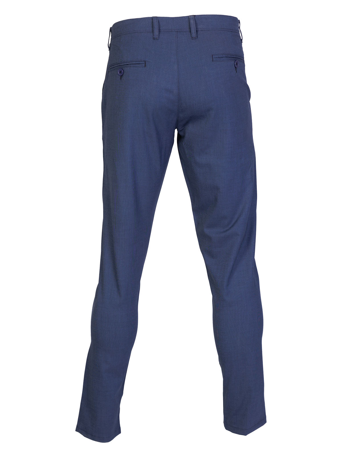 Панталон в тъмно син меланж