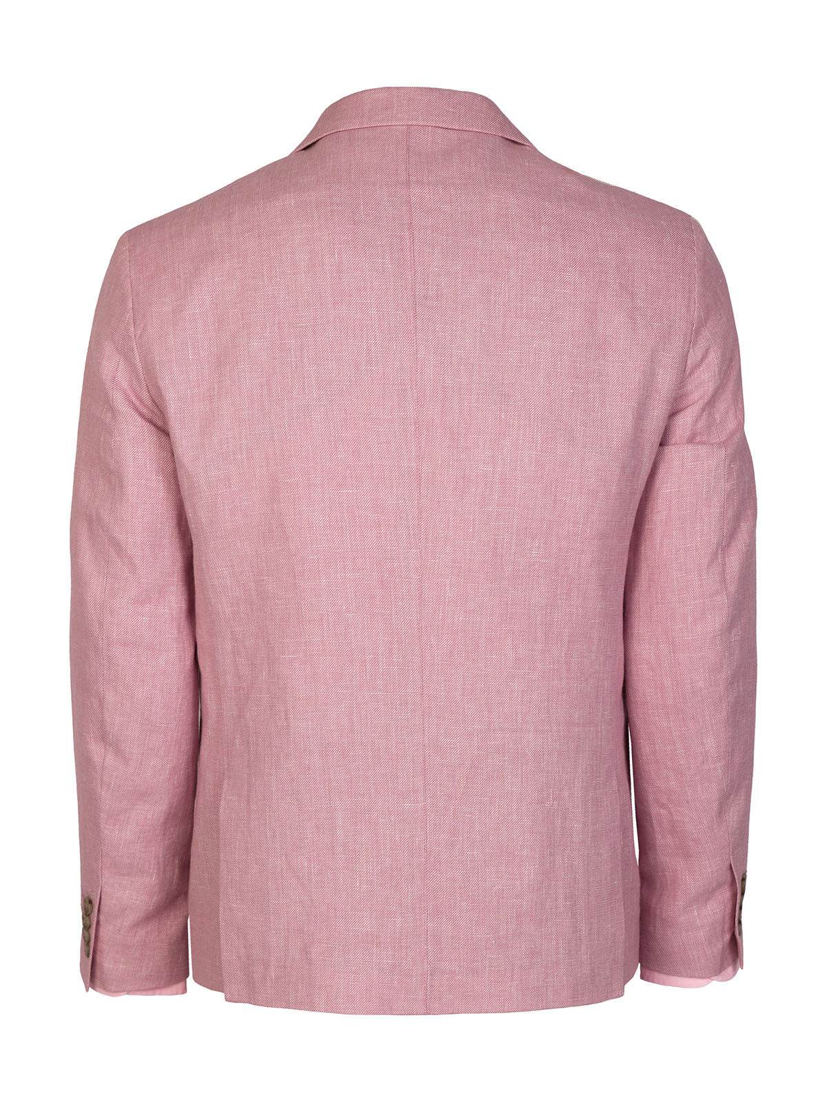 Розово меланжирано ленено сако