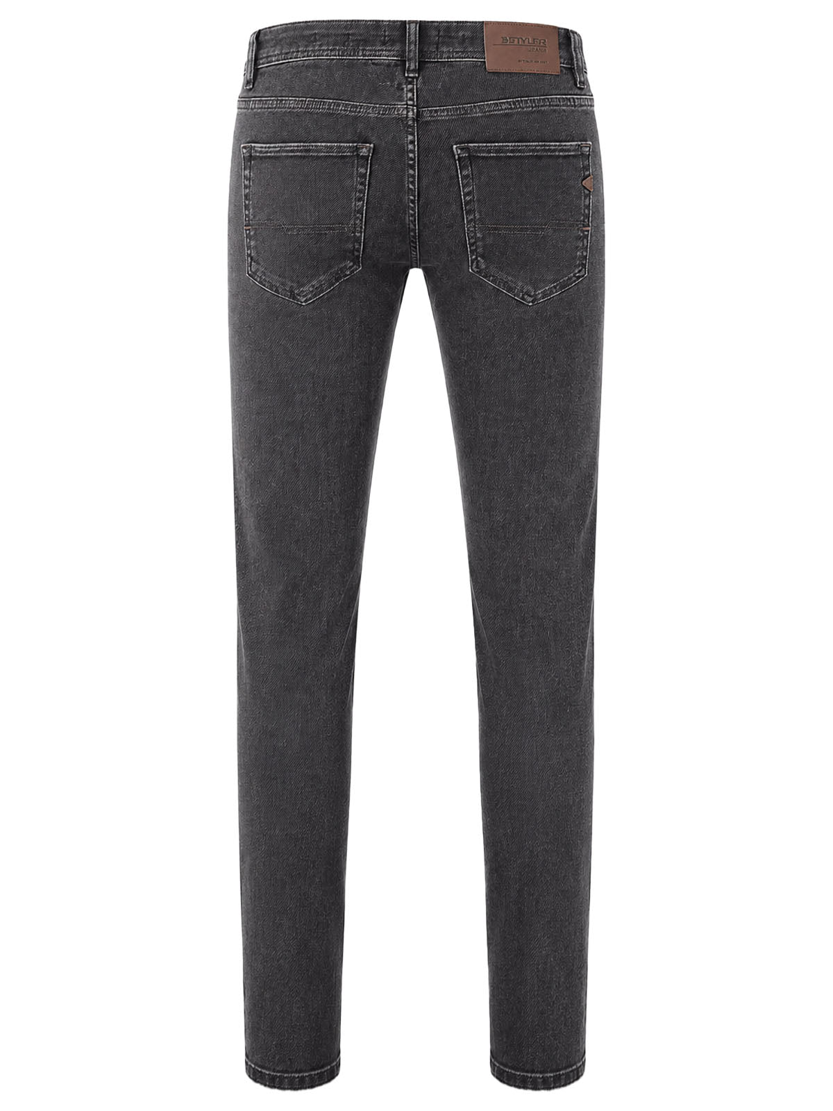 Тъмни дънки slim fit брик