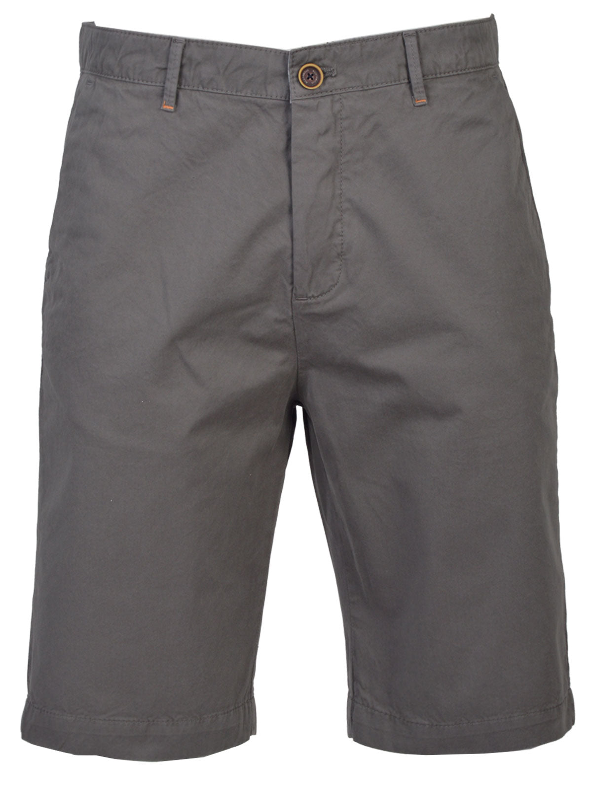 Сив къс панталон от памук