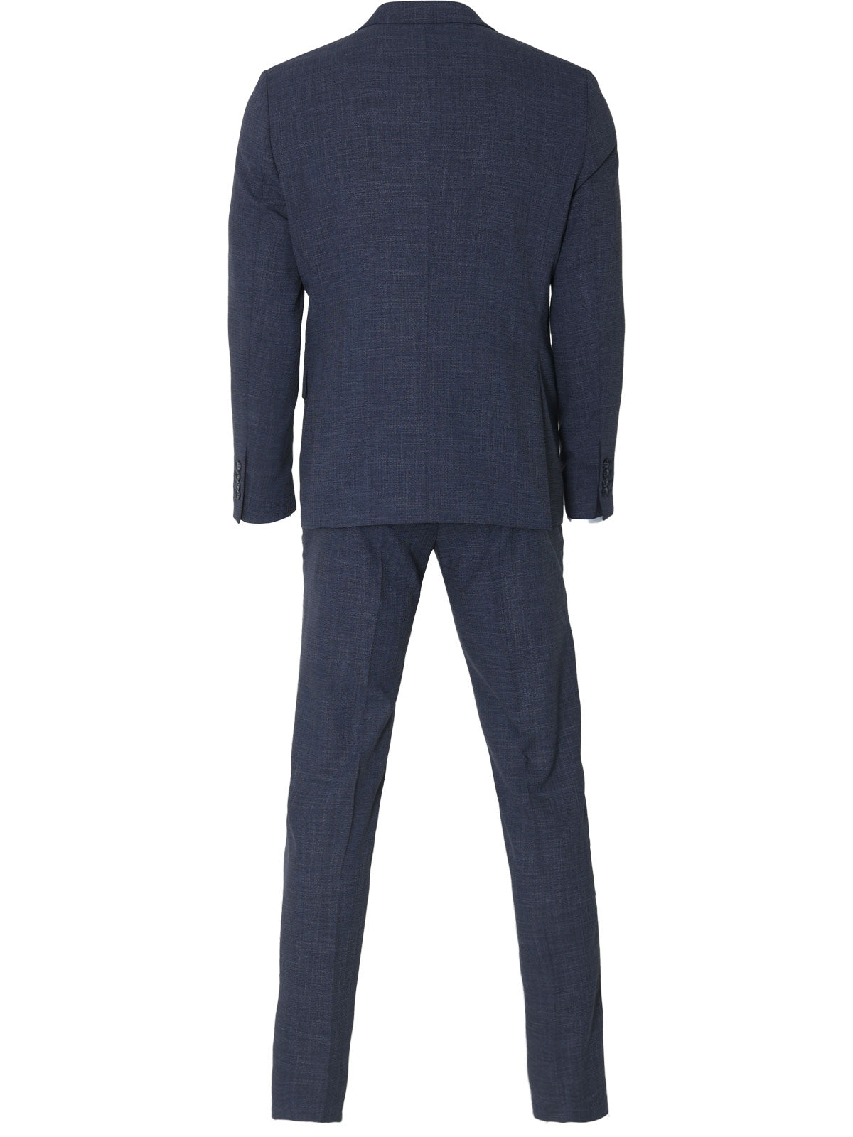 Костюм от 3 части в син меланж