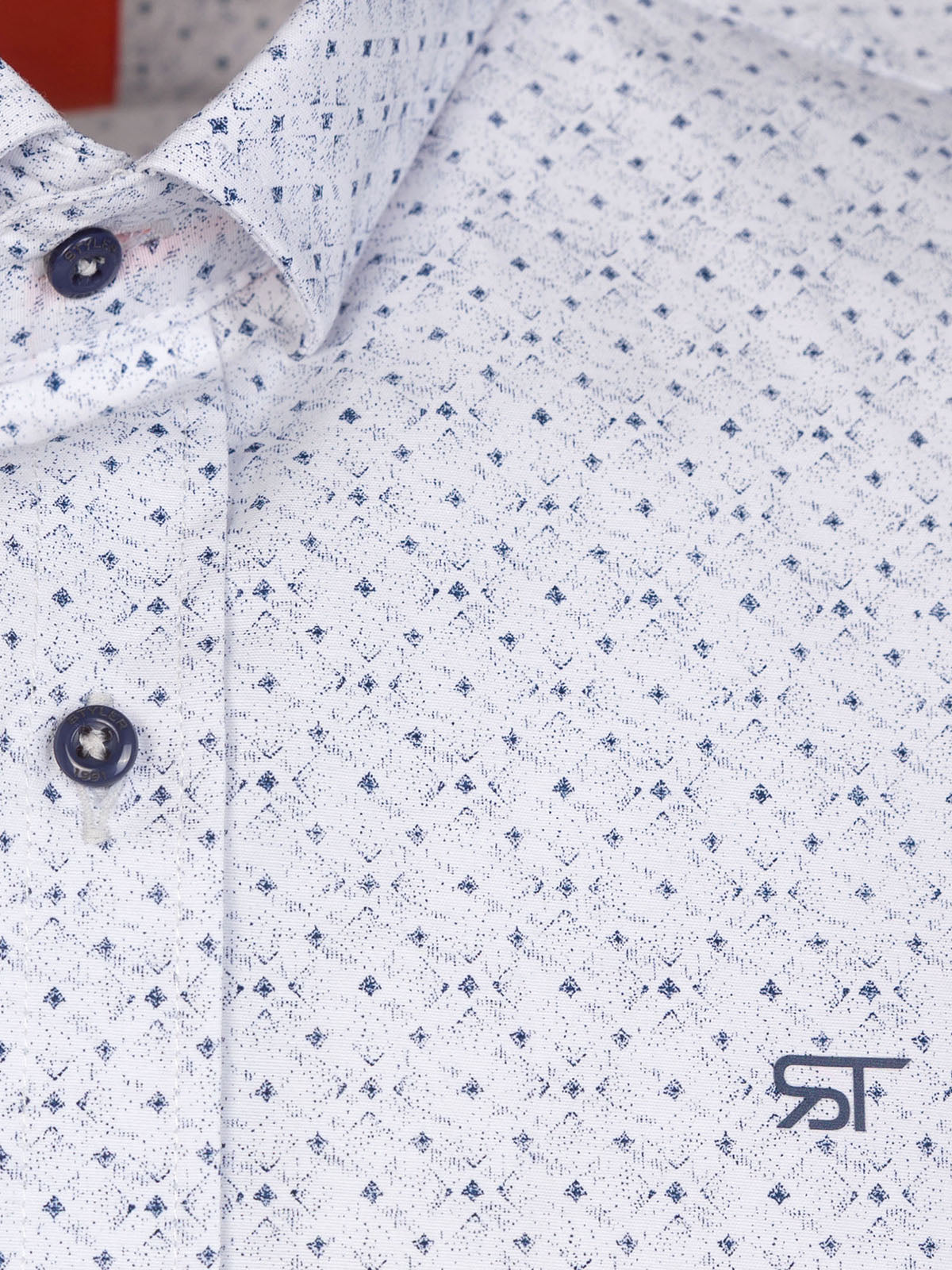 Риза с къс ръкав на принт MAX