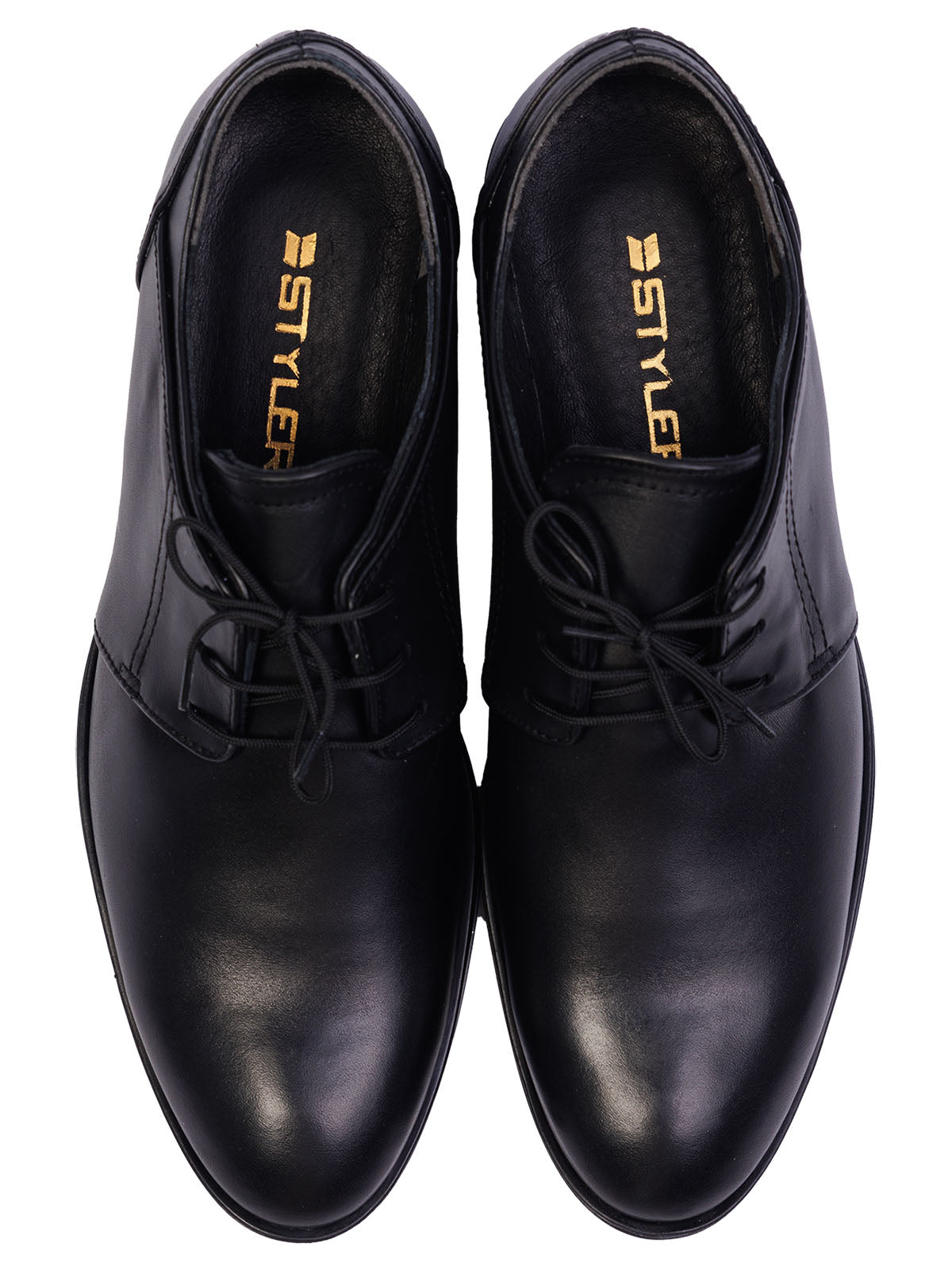 Мъжки класически обувки в черно