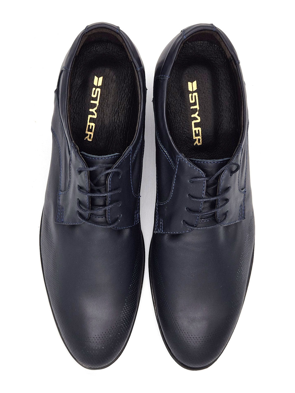 Мъжки тъмно сини класически обувки