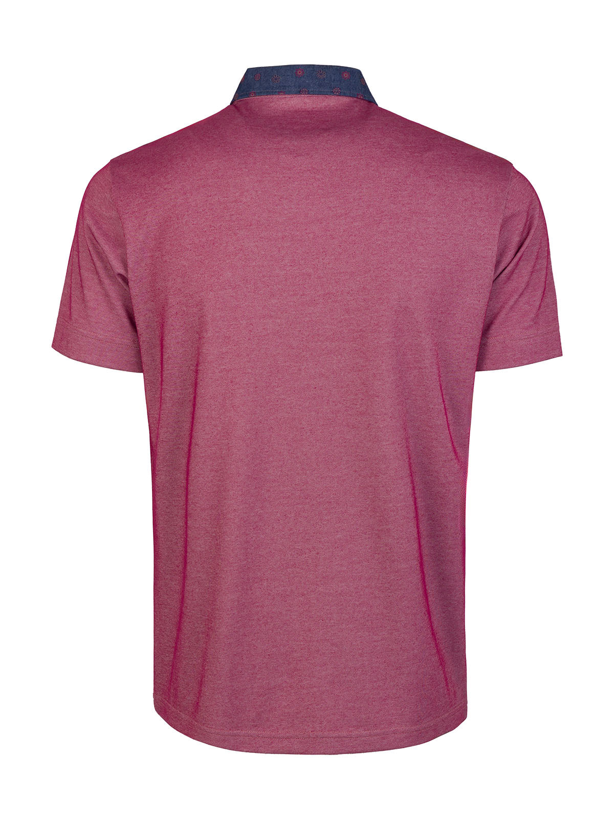 Мъжка тениска в малина меланж